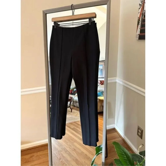 Lands' End Pants - Lands' End Black Trouser Mid Rise Slim Leg Pants Size 2